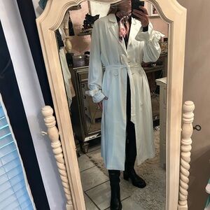 NWT C/MEO Collective Ivory Trench Coat